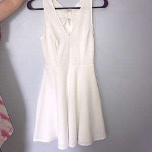 Fun white summer dress.